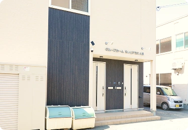 グループホームらいとテラス A棟の外観