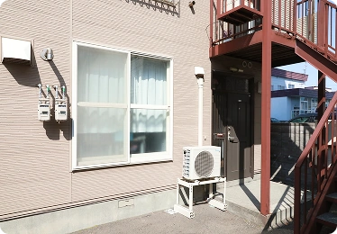 居宅支援事業所らいとくらぶの外観